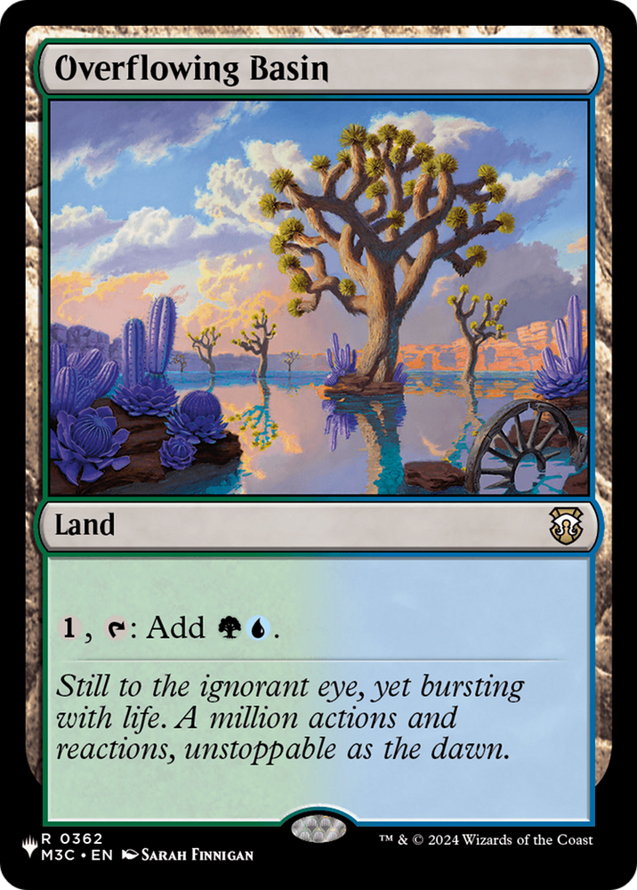 Overflowing Basin (M3C) [The List]
