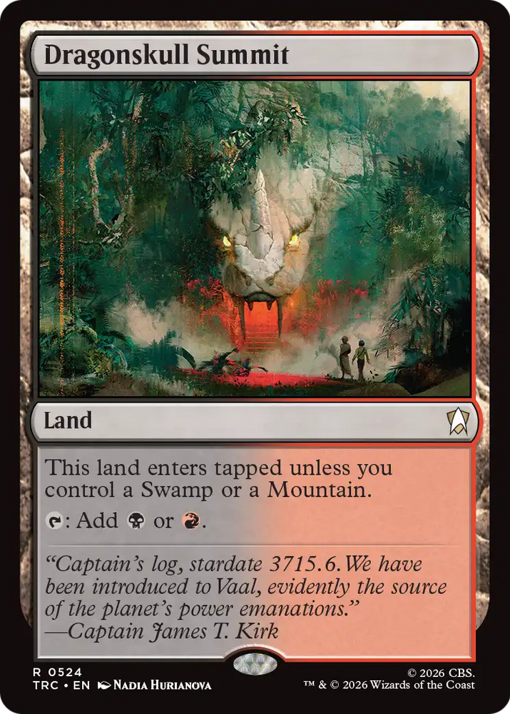 Dragonskull Summit (Surge Foil) [Star Trek Commander]