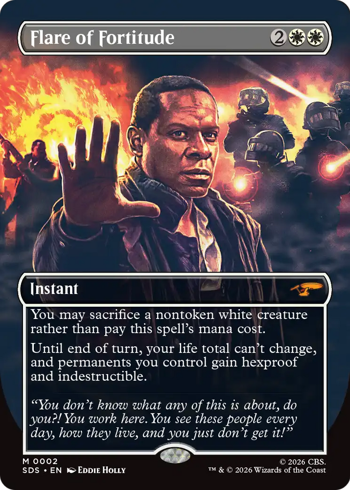 Flare of Fortitude (Borderless) [Star Trek: Stardates]