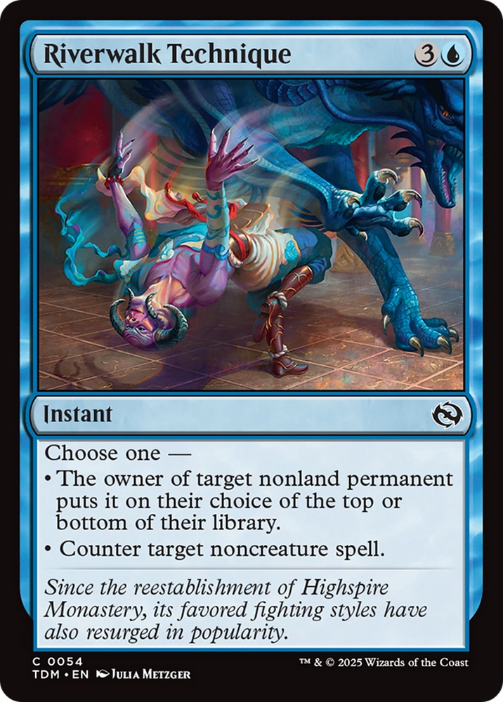 Riverwalk Technique [Tarkir: Dragonstorm]