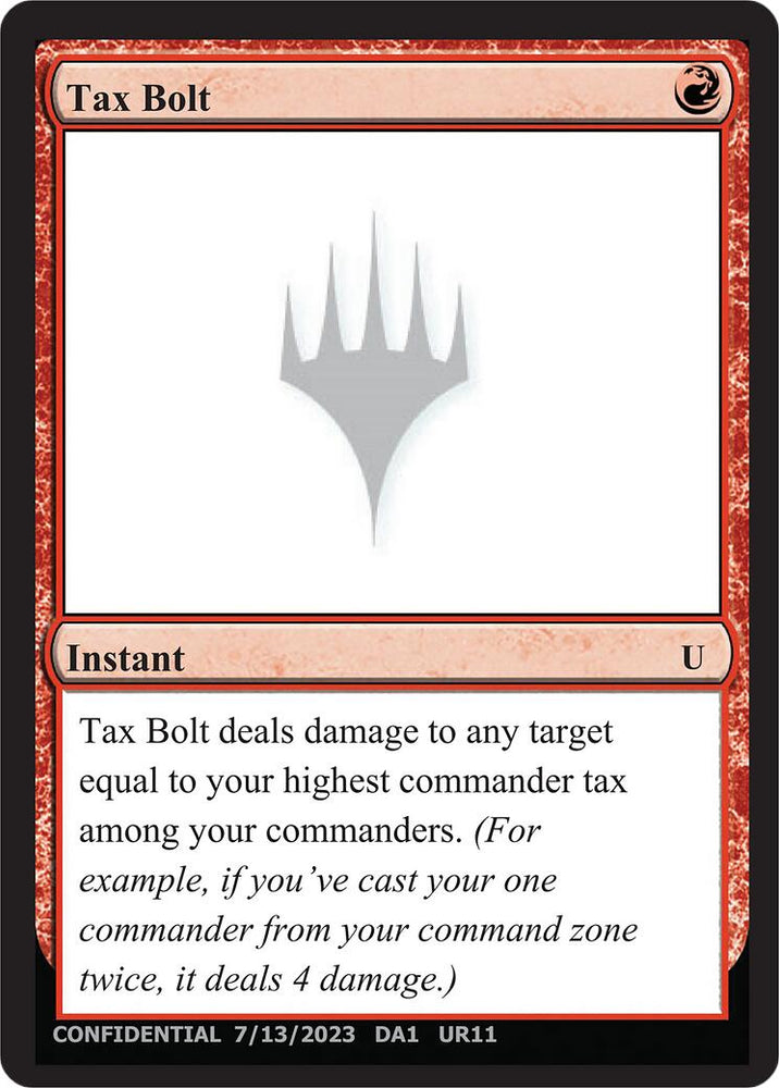 Tax Bolt [Mystery Booster]