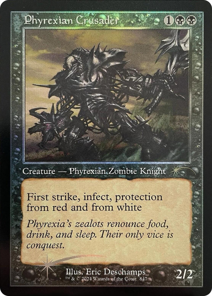 Phyrexian Crusader (Retro Frame) [Secret Lair Drop Series]