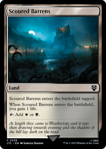 Scoured Barrens [The Lord of the Rings: Tales of Middle-Earth Commander]