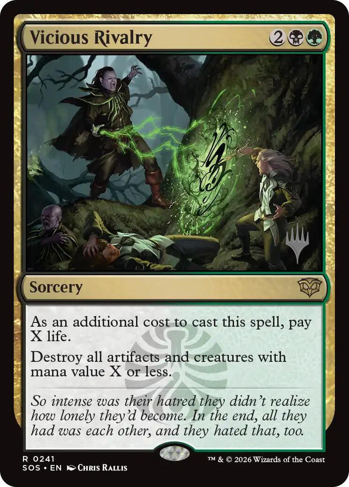 Vicious Rivalry [Secrets of Strixhaven Promos]
