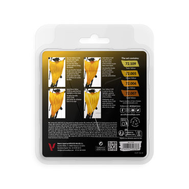 Vallejo Game Color Yellow Color Set 72378