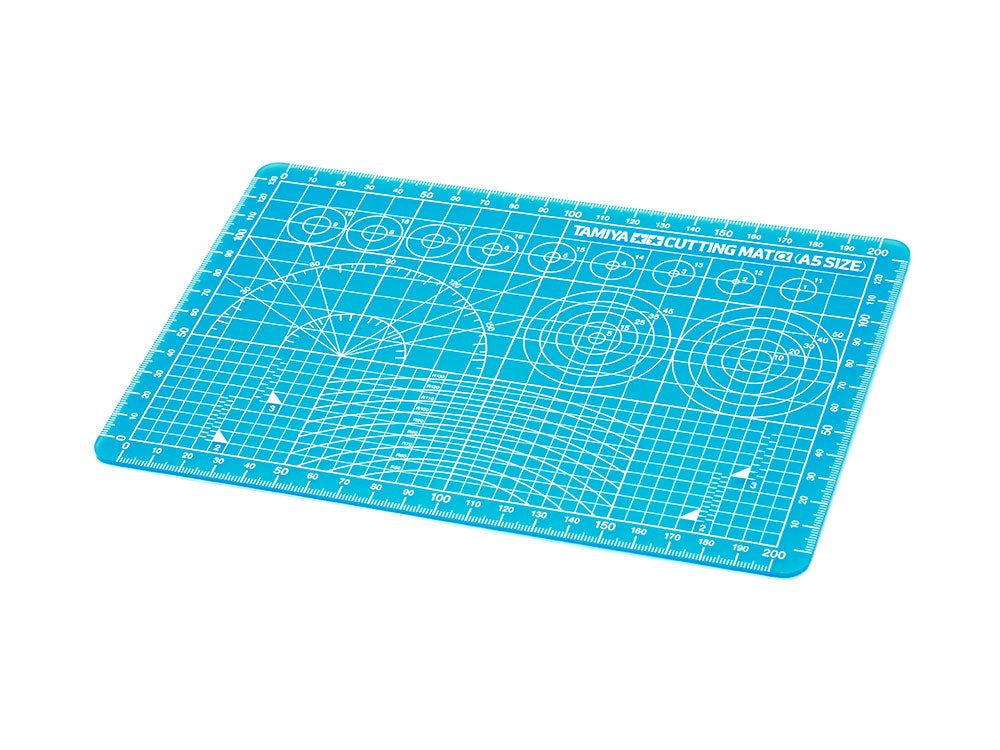 Tamiya Cutting Mat A5 Size/Blue