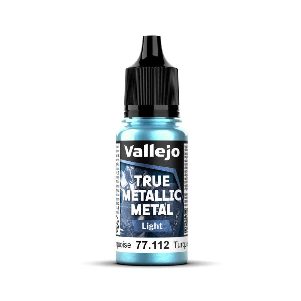Vallejo True Metallic Metal Light Hydra Turquoise 77112