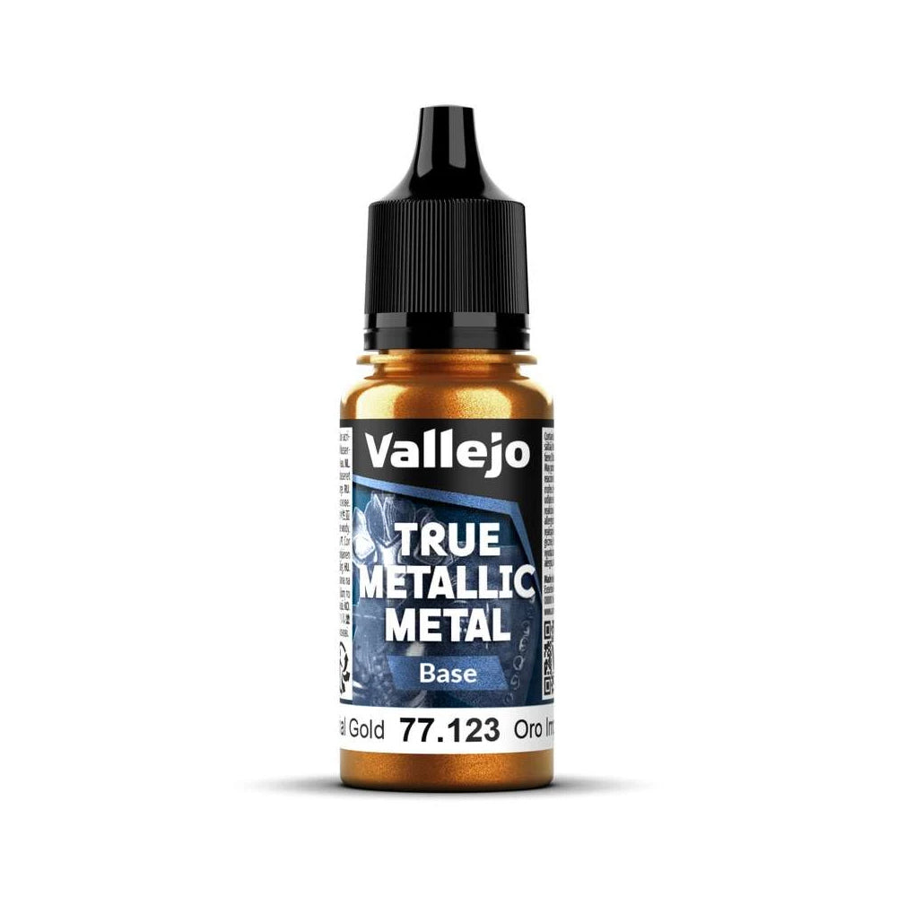Vallejo True Metallic Metal Base Imperial Gold 77123