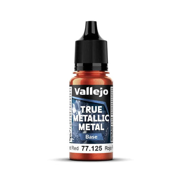 Vallejo True Metallic Metal Base Forged Red 77125