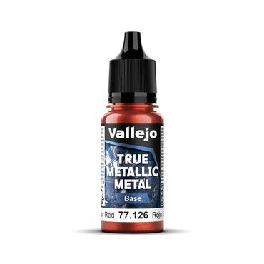 Vallejo True Metallic Metal Base Ruby Red 77126