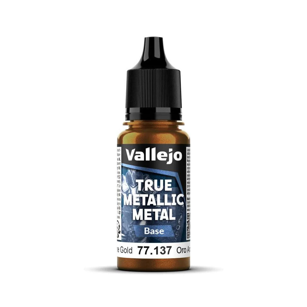 Vallejo True Metallic Metal Base Arcane Gold 77137
