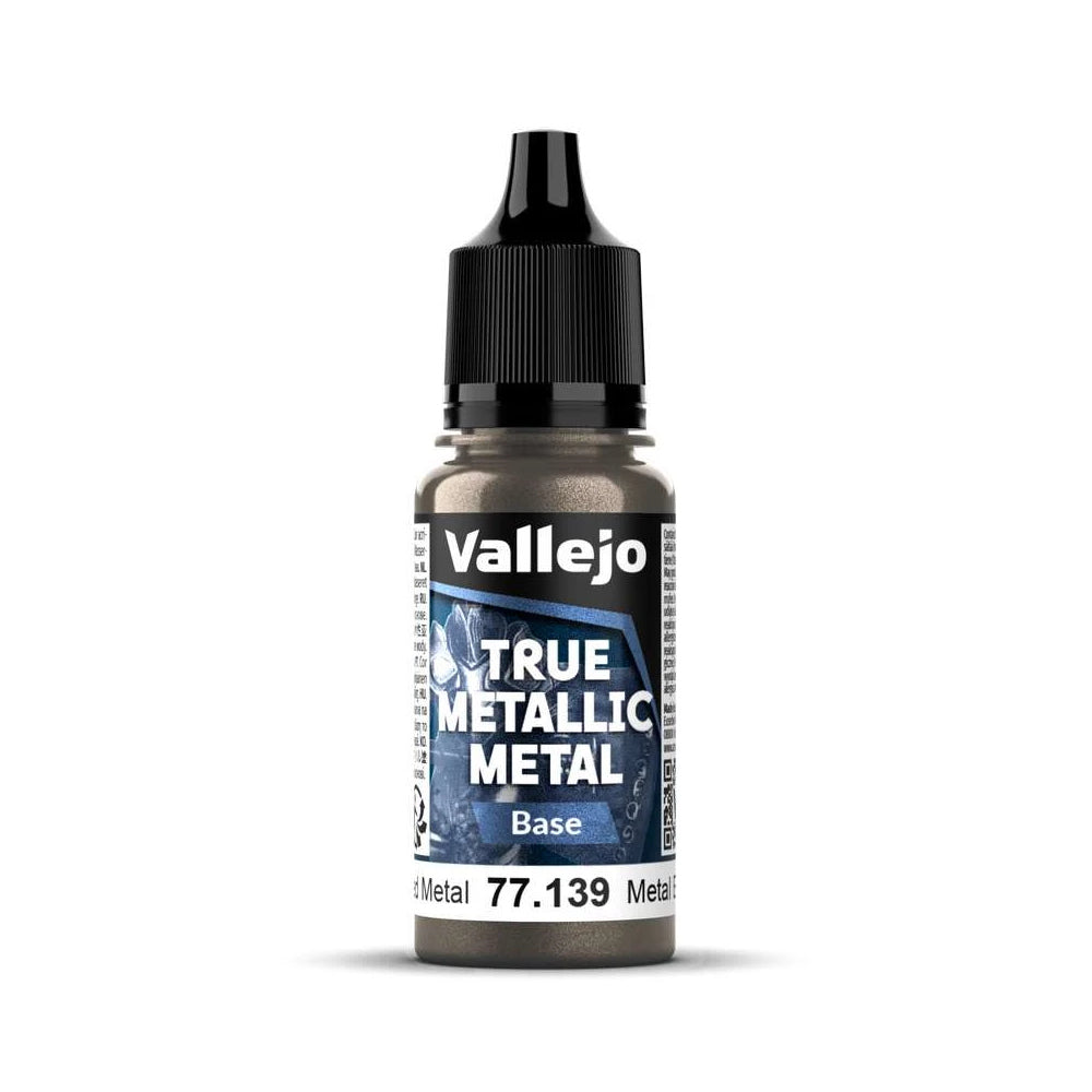 Vallejo True Metallic Metal Base Aged Metal 77139