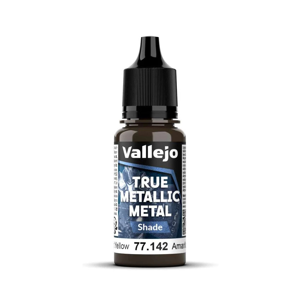 Vallejo True Metallic Metal Shade Radiant Yellow 77142