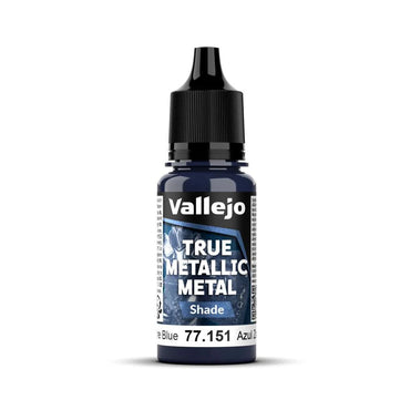 Vallejo True Metallic Metal Shade Sapphire Blue 77151