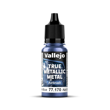 Vallejo True Metallic Metal Airbrush Ultramarine Blue 77170
