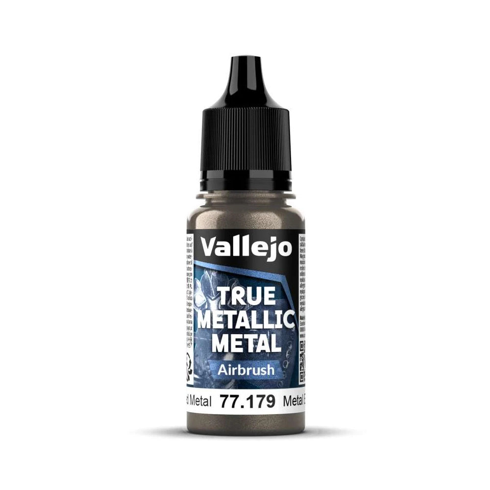 Vallejo True Metallic Metal Airbrush Aged Metal 77179