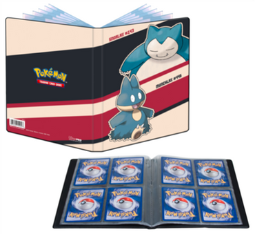 Ultra Pro - Pokémon: Snorlax and Munchlax 4-Pocket Portfolio