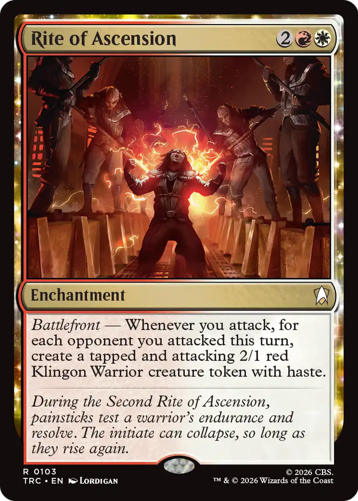 Rite of Ascension (Surge Foil) [Star Trek Commander]