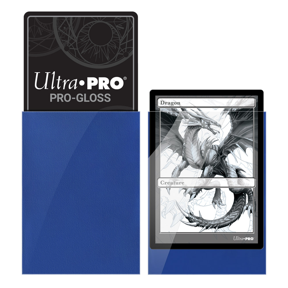 Ultra Pro Deck Protector PRO-Gloss Standard Size - Blue (50-pack)