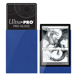 Ultra Pro Deck Protector PRO-Gloss Standard Size - Blue (50-pack)