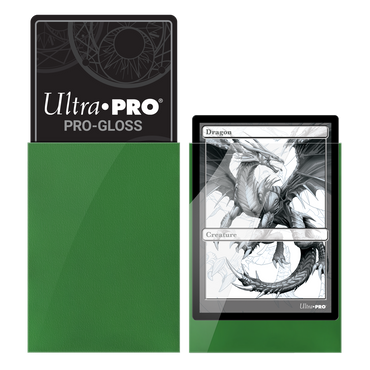 Ultra Pro Deck Protector PRO-Gloss Standard Size - Green (50-pack)