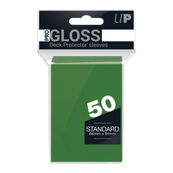 Ultra Pro Deck Protector PRO-Gloss Standard Size - Green (50-pack)