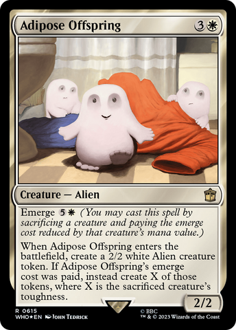 Adipose Offspring (Surge Foil) [Doctor Who]