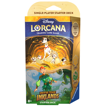 Disney Lorcana TCG: Into the Inklands Amber and Emerald Starter Deck 1