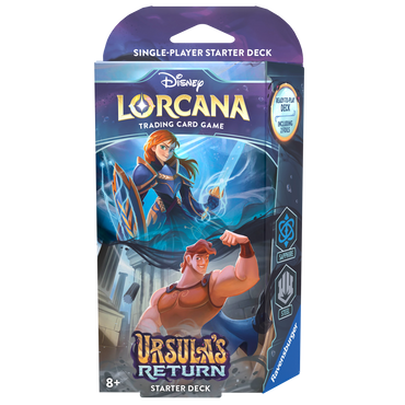 Disney Lorcana TCG: Ursula's Return Sapphire and Steel Starter Deck 2