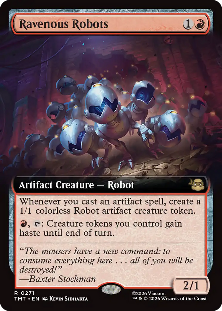 Ravenous Robots (Extended Art) [Teenage Mutant Ninja Turtles]