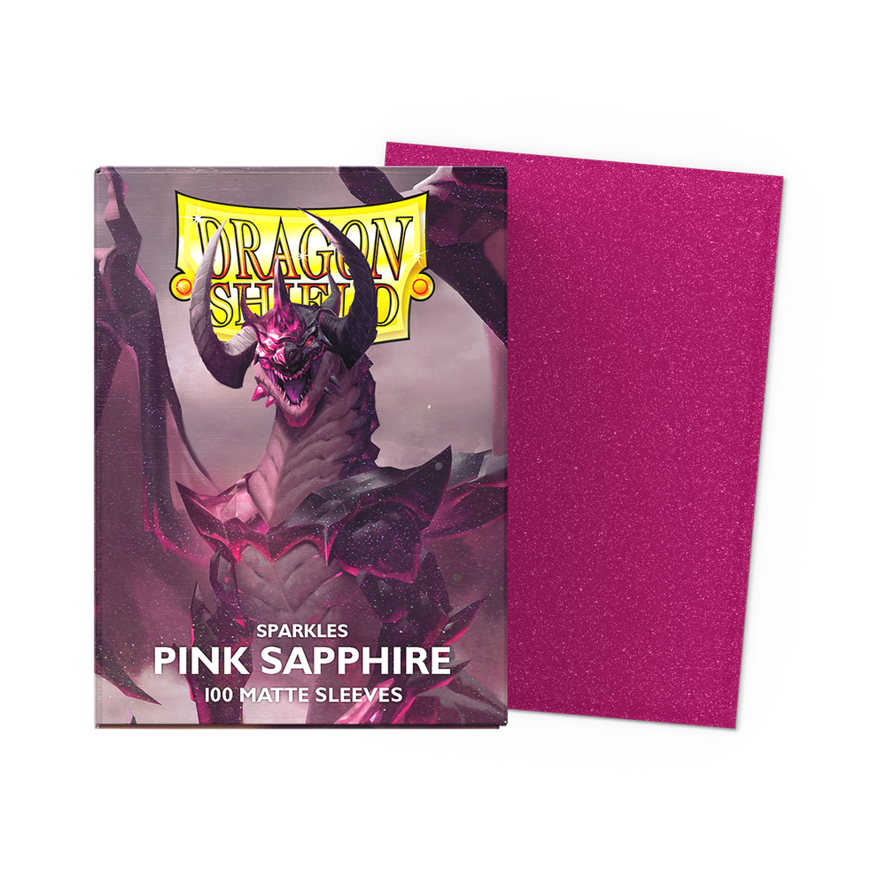 Dragon Shield Standard Size - Matte Pink Sapphire 100pc