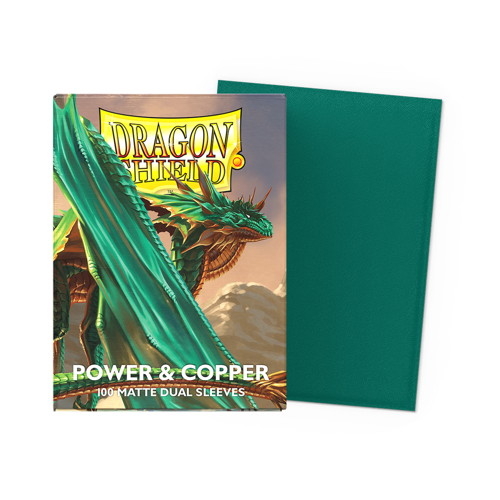 Dragon Shield Standard Size - Dual Matte Power & Copper 100pc