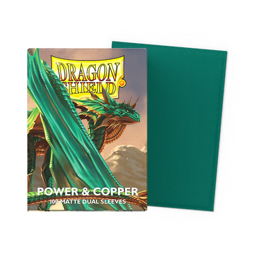 Dragon Shield Standard Size - Dual Matte Power & Copper 100pc