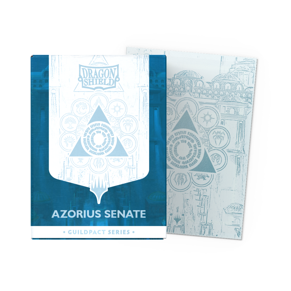 Dragon Shield Standard Size - Dual Matte Guildpact Series - Azorius senate 100pc