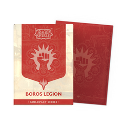 Dragon Shield Standard Size - Dual Matte Guildpact Series - Boros Legion 100pc