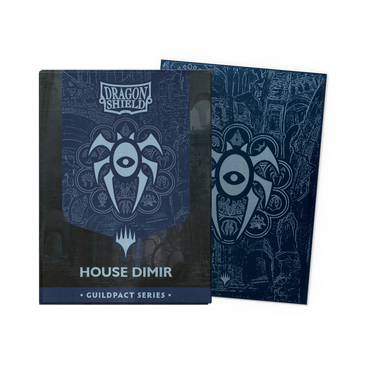 Dragon Shield Standard Size - Dual Matte Guildpact Series - House Dimir 100pc