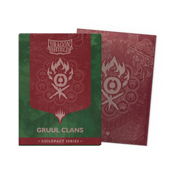 Dragon Shield Standard Size - Dual Matte Guildpact Series - Gruul Clans 100pc
