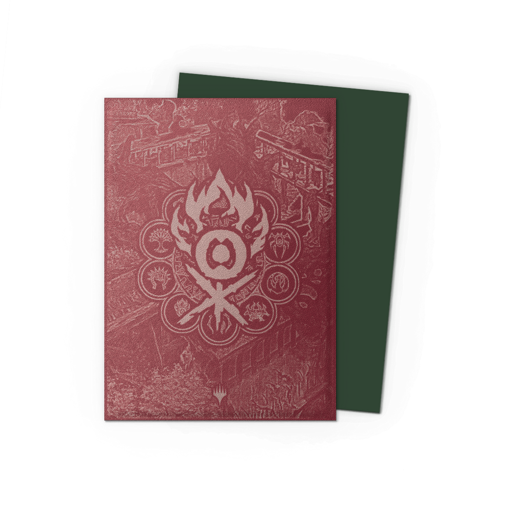 Dragon Shield Standard Size - Dual Matte Guildpact Series - Gruul Clans 100pc