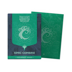 Dragon Shield Standard Size - Dual Matte Guildpact Series - Simic Combine 100pc
