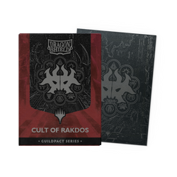 Dragon Shield Standard Size - Dual Matte Guildpact Series - Cult of Rakdos 100pc