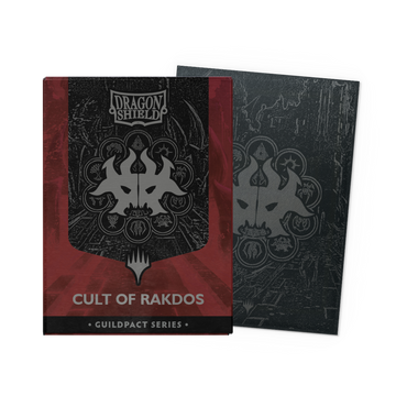 Dragon Shield Standard Size - Dual Matte Guildpact Series - Cult of Rakdos 100pc