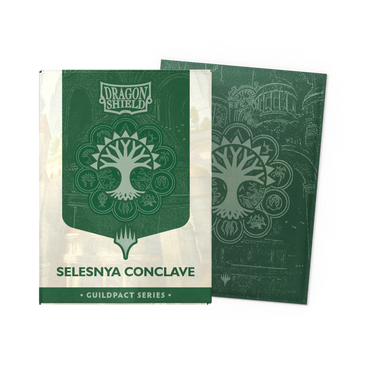 Dragon Shield Standard Size - Dual Matte Guildpact Series - Selesnya Conclave 100pc