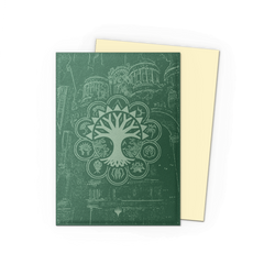 Dragon Shield Standard Size - Dual Matte Guildpact Series - Selesnya Conclave 100pc