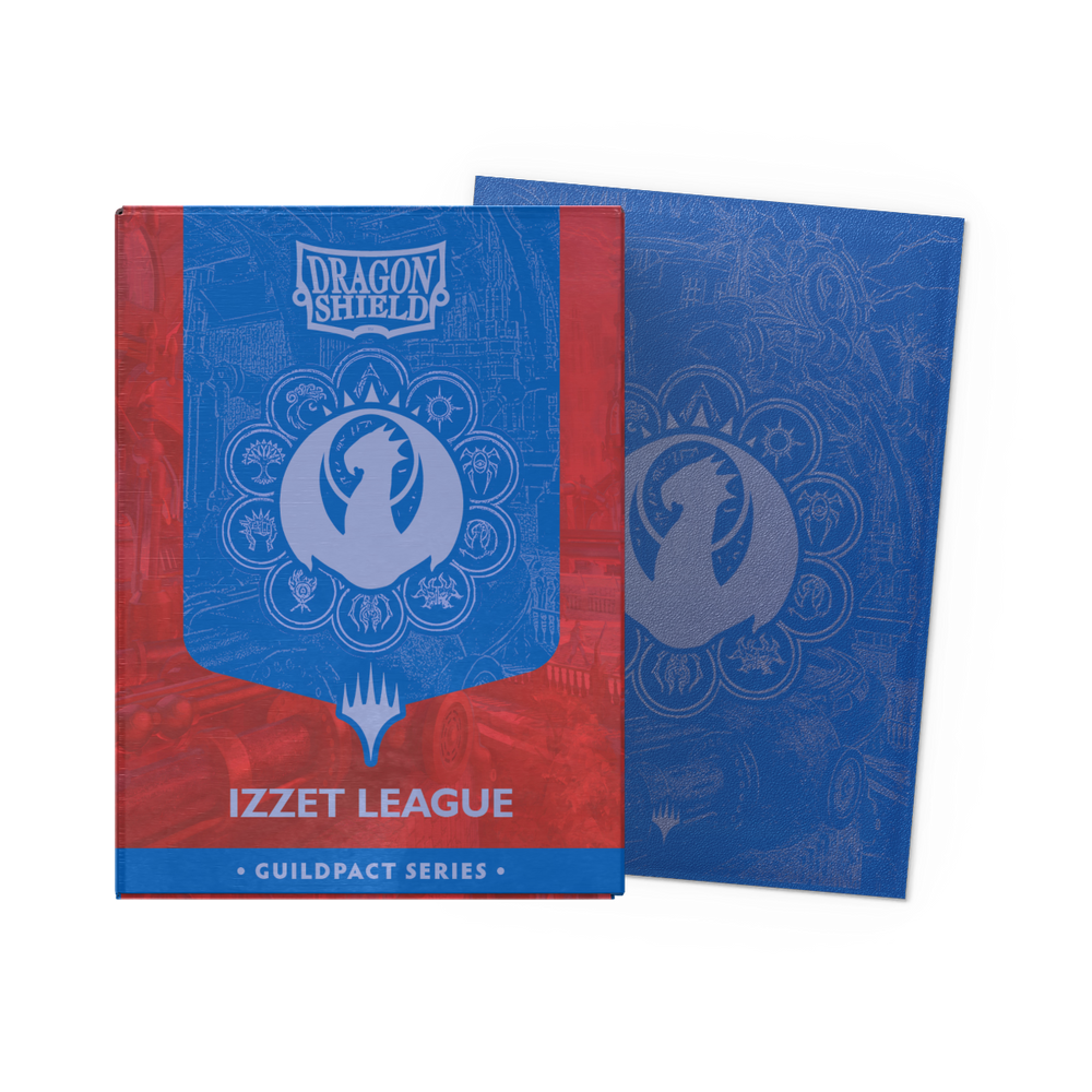 Dragon Shield Standard Size - Dual Matte Guildpact Series - Izzet League 100pc