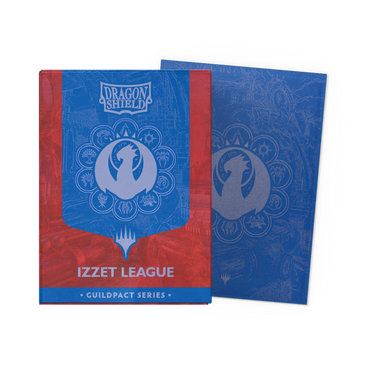 Dragon Shield Standard Size - Dual Matte Guildpact Series - Izzet League 100pc