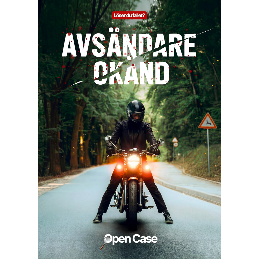 Open Case - Avsändare Okänd