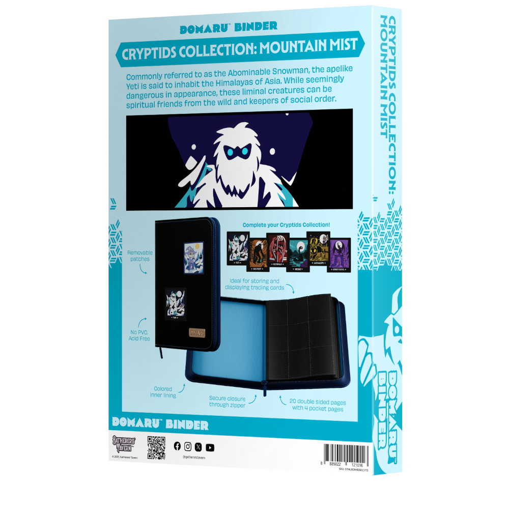 Gatherers' Tavern - DOMARU Binder: Cryptids Collection: Mountain Mist 18-Pocket