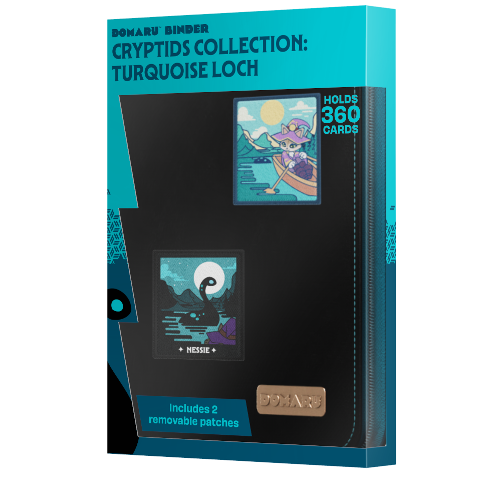 Gatherers' Tavern - DOMARU Binder: Cryptids Collection: Turquoise Loch 18-Pocket