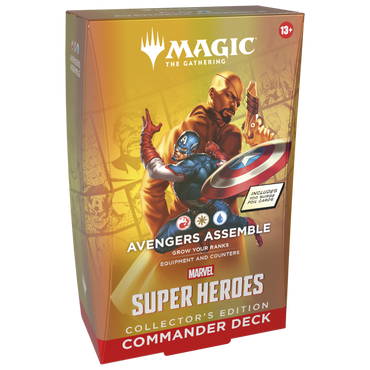 Magic the Gathering: Marvel Super Heroes Commander Deck Collector's Edition - Avengers Assemble (MAX 1st/kund)