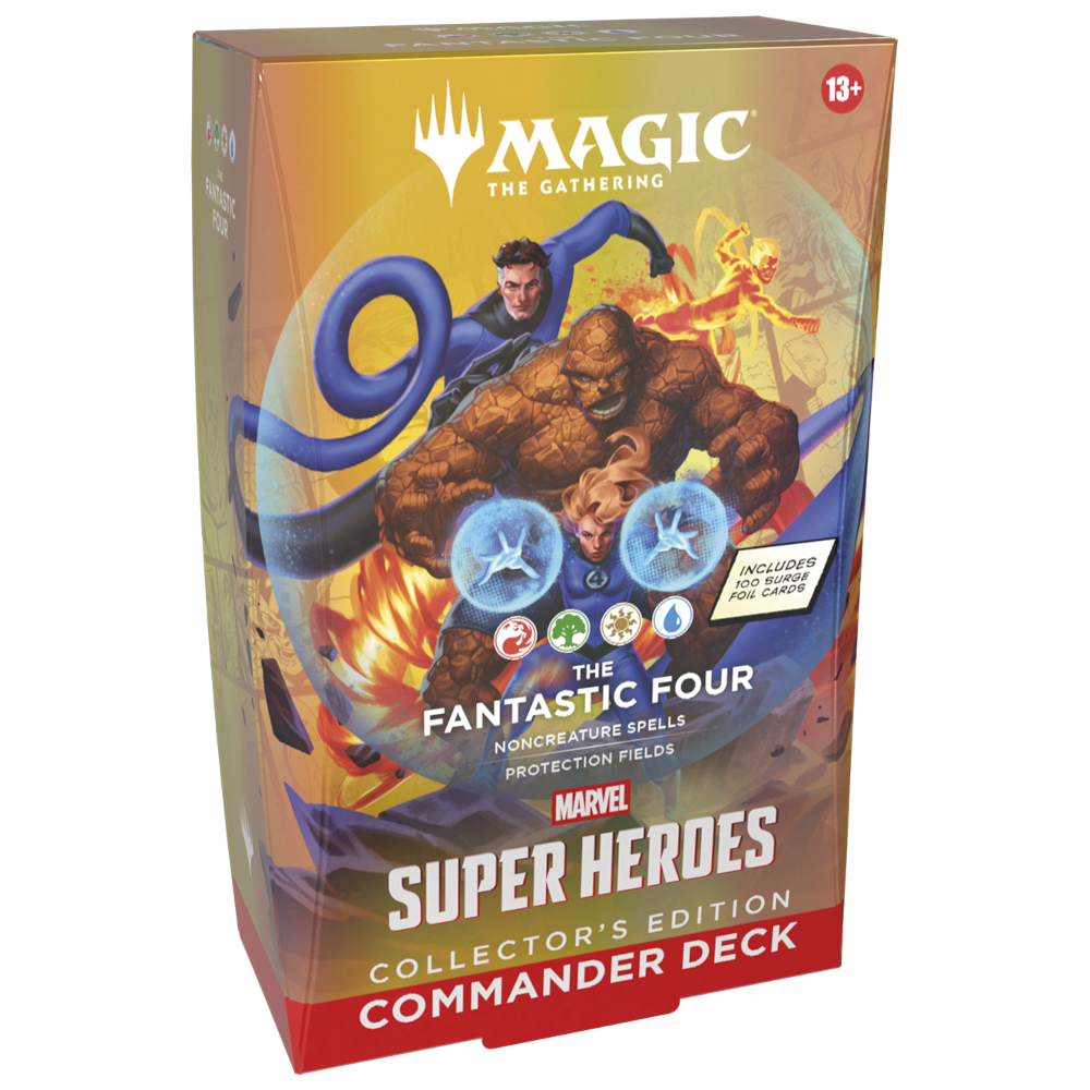 Magic the Gathering: Marvel Super Heroes Commander Deck Collector's Edition - Fantastic Four (MAX 1st/kund)